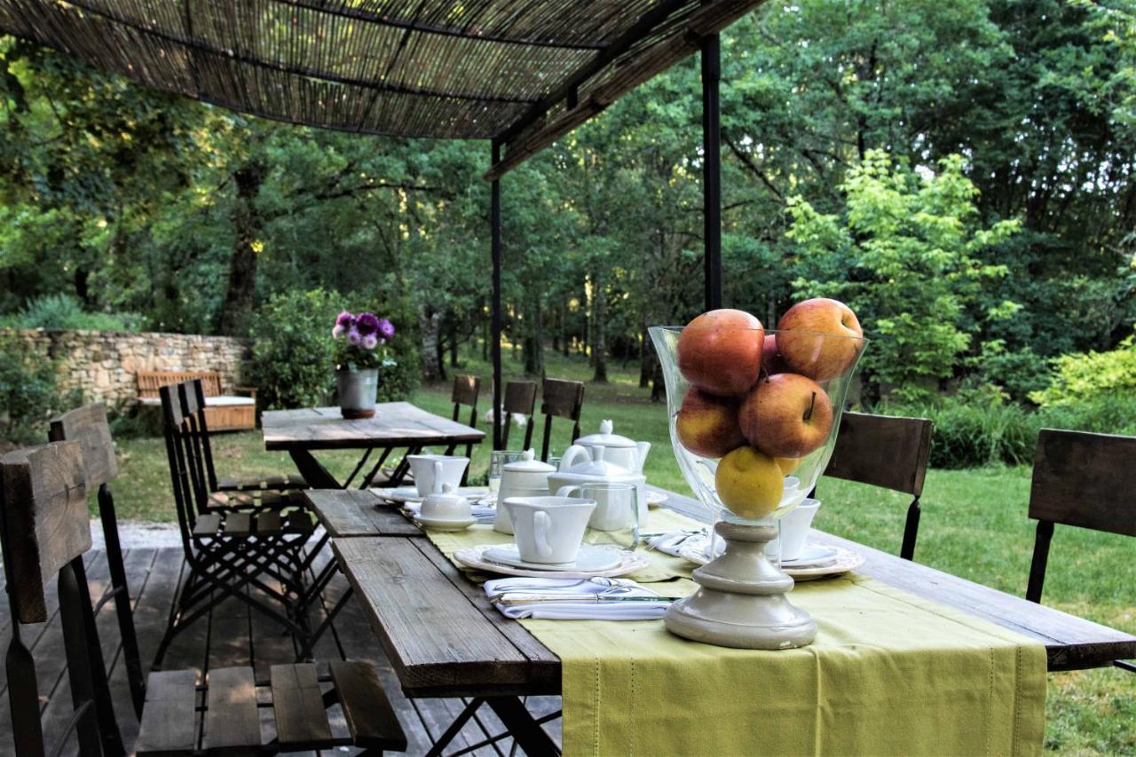 La Closerie De Sarlat Maison D Hotes De Charme Sainte-Nathalene Bagian luar foto